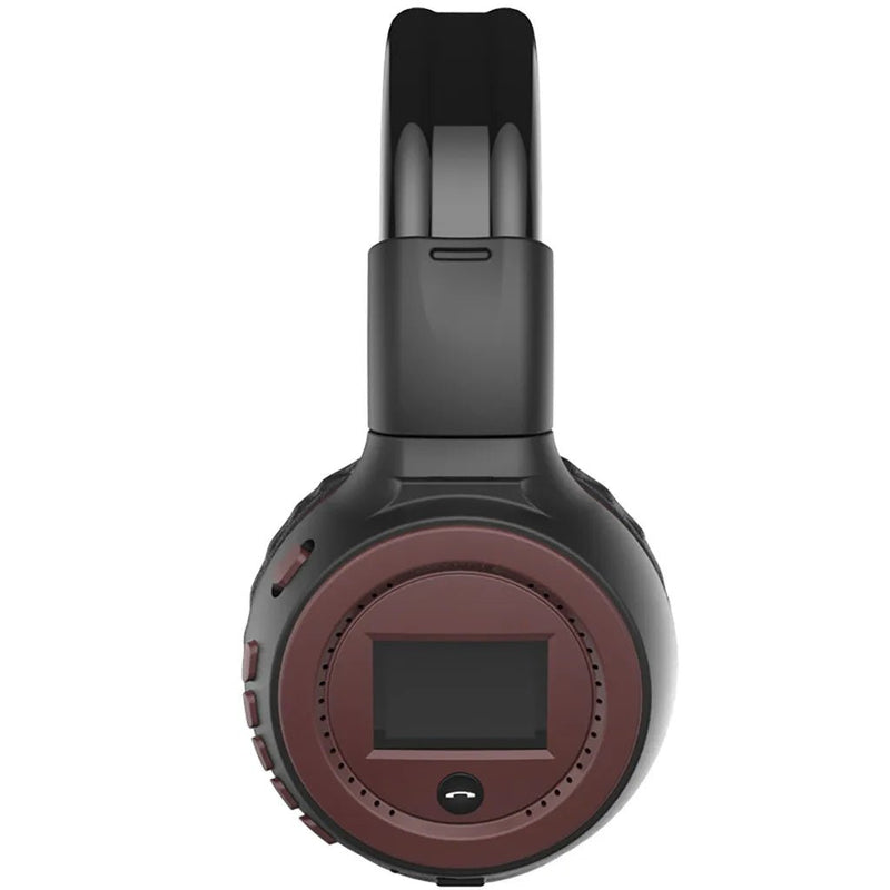 Universal Foldable Sports Wireless Headset Led Fm Radio Headphone Support Tf - Lacatang Shop