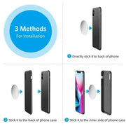 Universal Magnetic Car Phone Holder in Car Phone Stand Clip Mount Car - Lacatang Shop