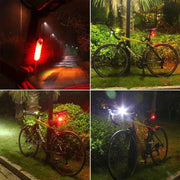 USB Rechargeable Red LED Bicycle Tail Light - Ultra Bright Rear Safety Light for Night Riding - Lacatang Shop