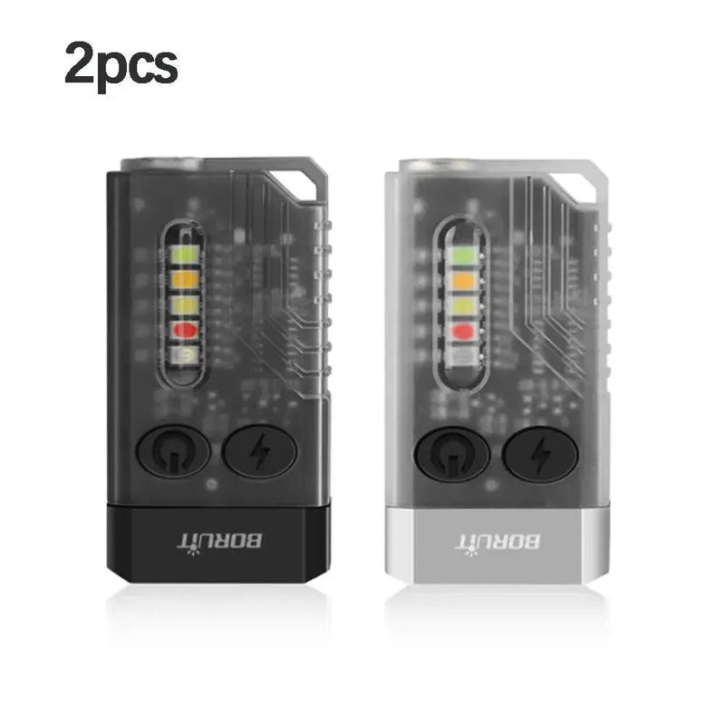 V10 EDC Keychain Light - 1000 LM Powerful LED Flashlight