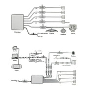 Vehicle Parking Sensor LCD Display with Switch Car Reverse Radar Parking Distance Rear 4 Sensors Backup Alarm System Buzzer - Lacatang Shop