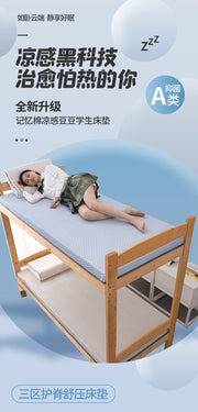 VESCOVO Summer Cooling Memory Foam Mattress Topper 150x200CM - Lacatang Shop