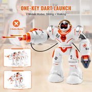 VEVOR RC Robot Toy Battle Robot for Kids Remote Control Robotic Toy Programmable - Lacatang Shop