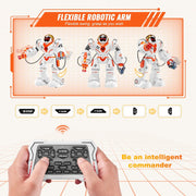 VEVOR RC Robot Toy Battle Robot for Kids Remote Control Robotic Toy Programmable - Lacatang Shop