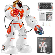 VEVOR RC Robot Toy Battle Robot for Kids Remote Control Robotic Toy Programmable - Lacatang Shop