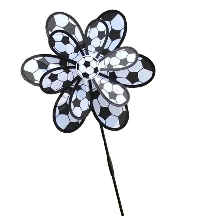 Vibrant Dual - Layered Wind Spinners for Outdoor Gardens - Colorful Decorative Windmills for Lawn and Patio - Lacatang Shop