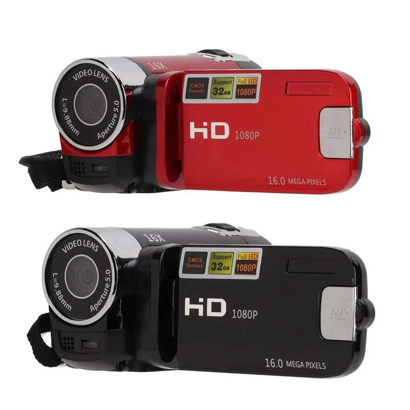Video Camera Camcorder Full HD 4K 48MP Camera Recorder 270° Rotation 2.7 Inch Color Screen 16X Zoom Digital Camcorders new - Lacatang Shop