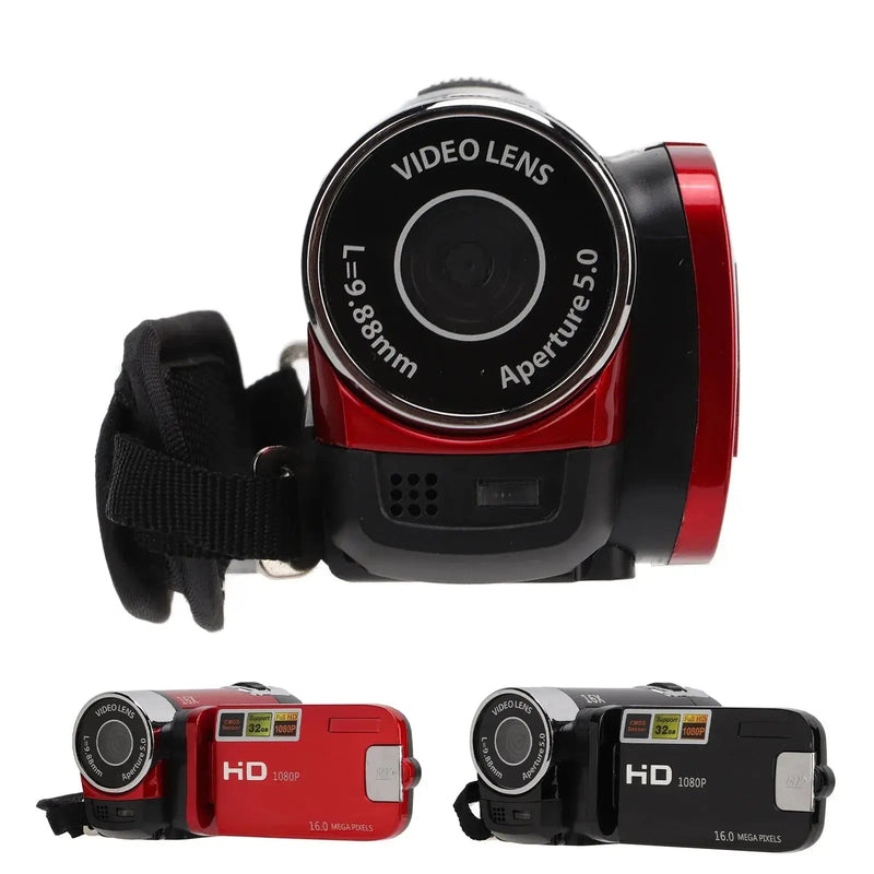 Video Camera Camcorder Full HD 4K 48MP Camera Recorder 270° Rotation 2.7 Inch Color Screen 16X Zoom Digital Camcorders new - Lacatang Shop