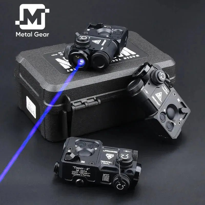 WADSN Metal PERST4 Red Green Blue Dot IR Laser Sight Aiming Indicator Pointer Tactical Airsoft Hunting Weapon Light Fit20MM Rail - Lacatang Shop