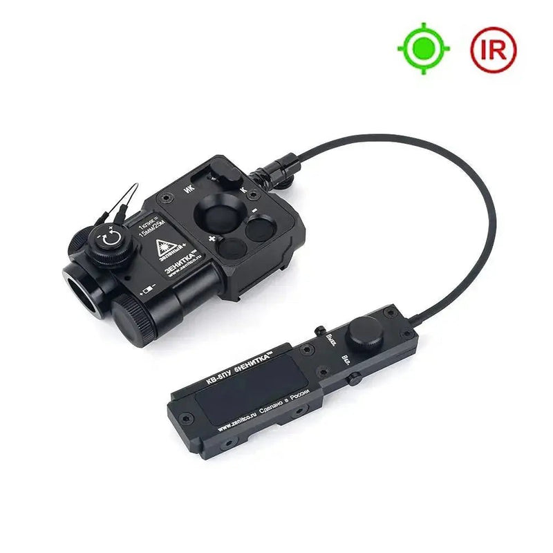 WADSN Metal PERST4 Red Green Blue Dot IR Laser Sight Aiming Indicator Pointer Tactical Airsoft Hunting Weapon Light Fit20MM Rail - Lacatang Shop