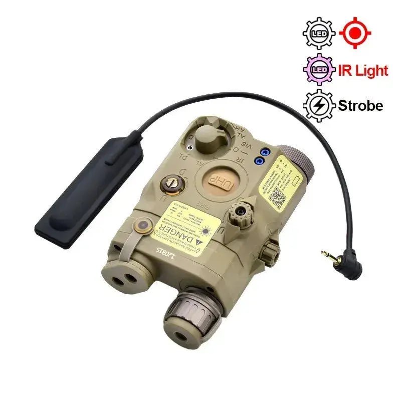 WADSN PEQ 15 PEQ - 15 Red Dot Green Blue Laser Pointer Sight AR15 Rifle Weapon Flashlight 20mm Picatinny Rail Airsoft Accessories - Lacatang Shop