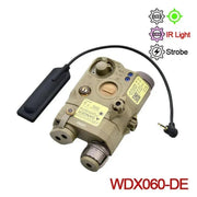 WADSN PEQ 15 PEQ - 15 Red Dot Green Blue Laser Pointer Sight AR15 Rifle Weapon Flashlight 20mm Picatinny Rail Airsoft Accessories - Lacatang Shop