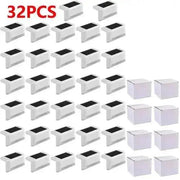 Warm White LED Solar Step Lamp Path Stair Outdoor Garden Lights - Lacatang Shop