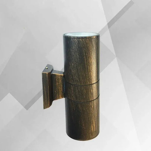 Waterproof Home Decor 85 - 265V LED Wall Lamp Round Double Head Wall Light for Indoor Outdoor Porch Street Path Lighting Aluminum - Lacatang Shop