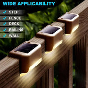 Waterproof Solar Panel LED Light, Outdoor Garden Lights, Wall Lamp, Suitable for Road, Courtyard, Terrace, Stair Steps, New - Lacatang Shop