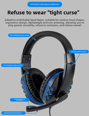 WIFIT Computer Gaming Earphones 3.5MM Wired PC Bass Stereo Gaming Earphones Phone Laptop Earphones with Microphone - Lacatang Shop