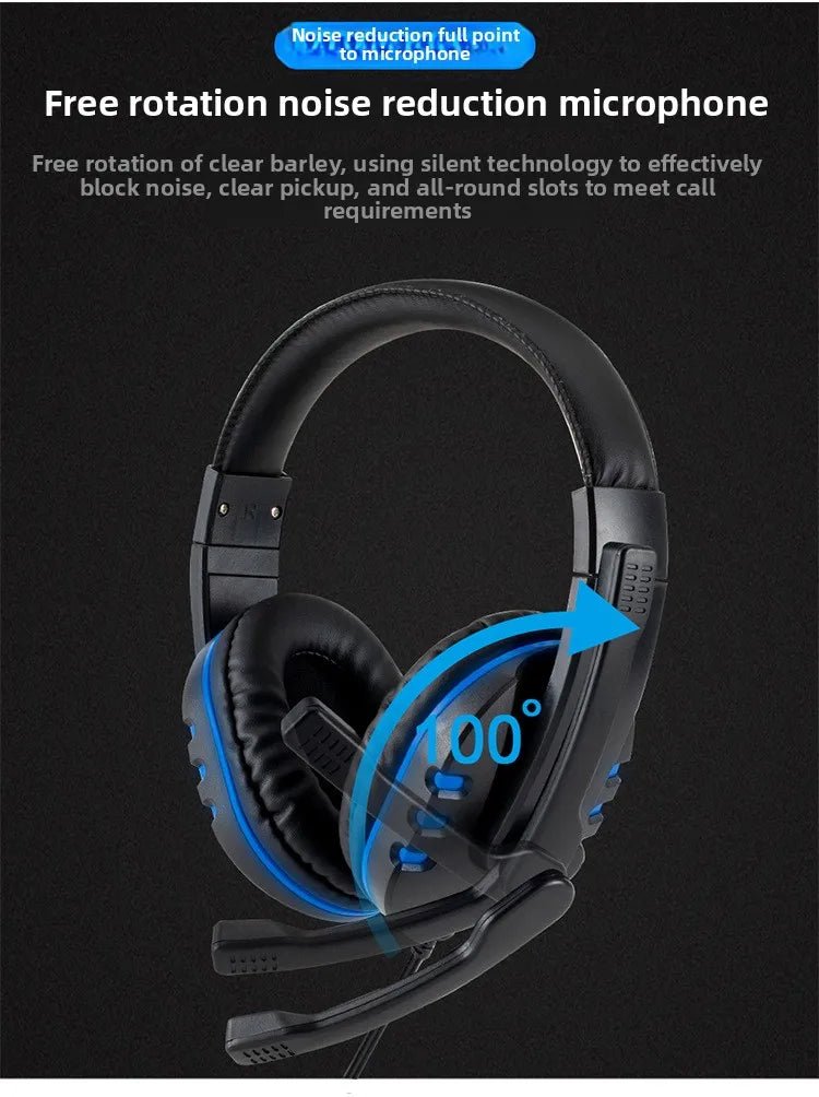 WIFIT Computer Gaming Earphones 3.5MM Wired PC Bass Stereo Gaming Earphones Phone Laptop Earphones with Microphone - Lacatang Shop