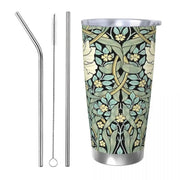 William Morris - Pimpernel 20oz Stainless Steel Insulated Thermal Coffee Car Cup Cold Hot Mugs Vacuum Flask - Lacatang Shop