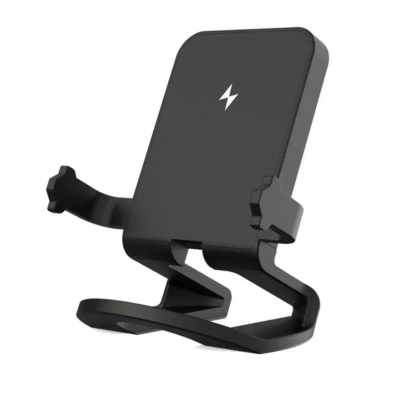 Wireless Charger 15W Suitable for iPhone Wireless Fast Charging Horizontal Vertical Dual - Purpose Phone Holder Desktop base - Lacatang Shop