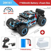 WLtoys 1:28 284131 284161 2.4G High - Speed 4WD Mini RC Racing Car - 30KM/H Remote Control Drift Toy for Kids and Gifts - Lacatang Shop