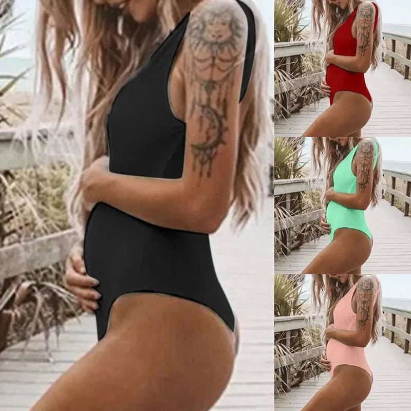 Sizzling Allure Maternity Swimwear for Women