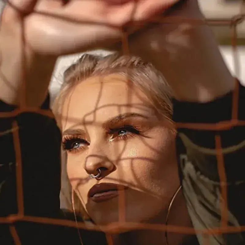 Women Men Fake Piering Nose Ring Earrings Fashion punk Non Piercing Nose Clip Stainless Steel Perforation Septum Body Jewelry - Lacatang Shop