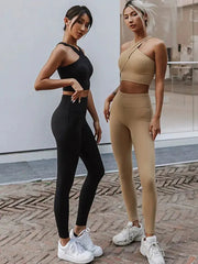 Women's Beauty Back Cross Sling Bubble Wrap Sports Bra Underwear Tube Top Women's Sexy Workout Clothes Running Yoga Suit - Lacatang Shop