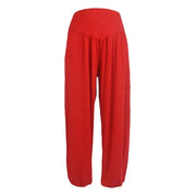 Women’s Elastic Loose Pants Casual Cotton Soft Yoga Sports Dance Pants Skin Friendly Comfortable Pants pantalones de mujer - Lacatang Shop
