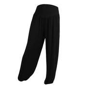 Women’s Elastic Loose Pants Casual Cotton Soft Yoga Sports Dance Pants Skin Friendly Comfortable Pants pantalones de mujer - Lacatang Shop