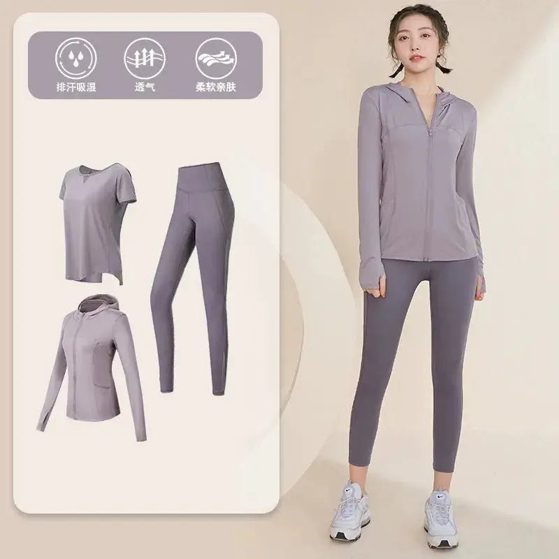 Women's Slimming Zipper Cardigan Professional Training Quick Drying Clothes - Lacatang Shop