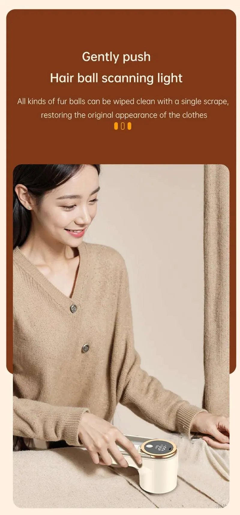 Xiaomi Digital Home Hair Ball Trimmer Electric Portable Home Fabric Shaver Rechargeable Fluff Pellet Lint Remover For Sweater - Lacatang Shop