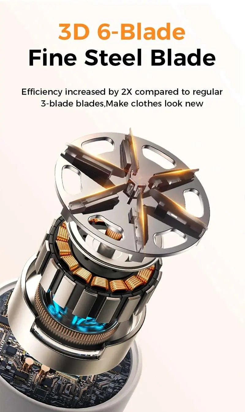 Xiaomi Electric Lint Remover for Clothing Portable Hair Ball Trimmer Rechargeable Fabric Shaver 3 - Speeds with Digital Display - Lacatang Shop