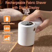 Xiaomi Electric Lint Remover for Clothing Portable Hair Ball Trimmer Rechargeable Fabric Shaver 3 - Speeds with Digital Display - Lacatang Shop