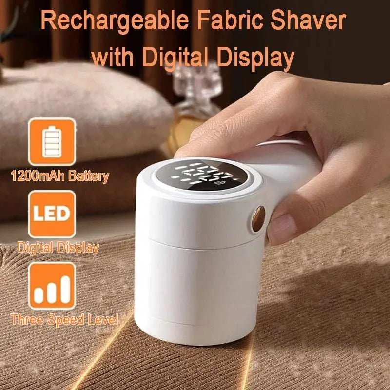Xiaomi Electric Lint Remover for Clothing Portable Hair Ball Trimmer Rechargeable Fabric Shaver 3 - Speeds with Digital Display - Lacatang Shop