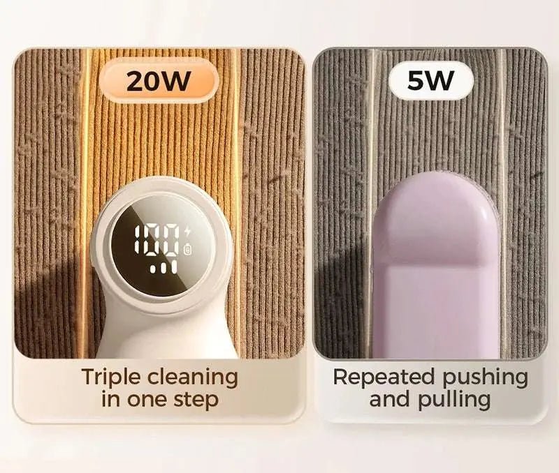 Xiaomi Electric Lint Remover for Clothing Portable Hair Ball Trimmer Rechargeable Fabric Shaver 3 - Speeds with Digital Display - Lacatang Shop
