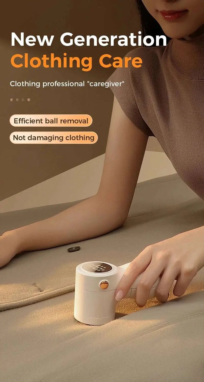 Xiaomi Electric Lint Remover for Clothing Portable Hair Ball Trimmer Rechargeable Fabric Shaver 3 - Speeds with Digital Display - Lacatang Shop