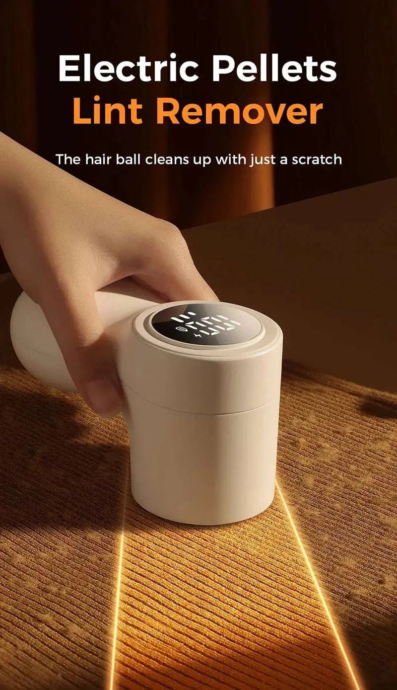 Xiaomi Electric Lint Remover for Clothing Portable Hair Ball Trimmer Rechargeable Fabric Shaver 3 - Speeds with Digital Display - Lacatang Shop