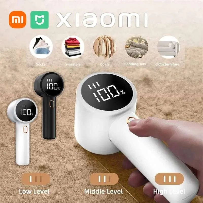 Xiaomi Electric Lint Remover Rechargeable Pellet Fabric Shaver Clothing Clothes Fluff Remover Portable Hair Balls Fuzz Removers - Lacatang Shop