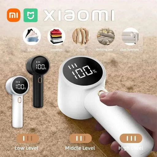 Xiaomi Electric Lint Remover Rechargeable Pellet Fabric Shaver Clothing Clothes Fluff Remover Portable Hair Balls Fuzz Removers - Lacatang Shop