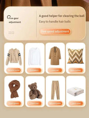 Xiaomi Electric Lint Remover USB Rechargeable Intelligent Digital Display Hairball Trimmer Portable Clothes Shaver 5 Gear Razor - Lacatang Shop