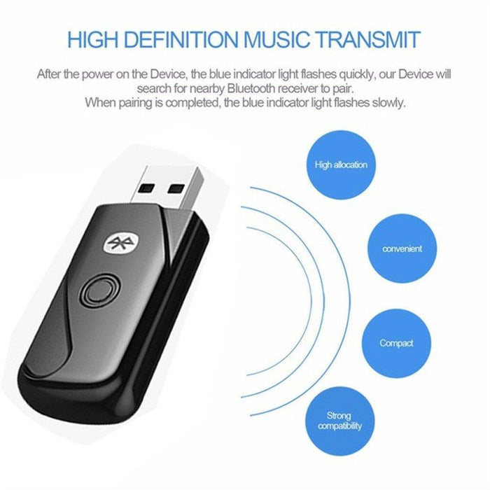 Wireless Bluetooth Audio Stereo Transmitter - Lacatang Electronics